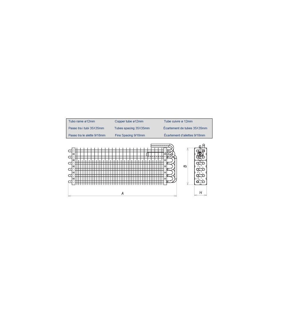 VR 4081       EVAPORATORE  PERVETRINASTATICO