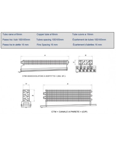 CTM 78/16     EVAPORATORE  PERCELLASTATICO