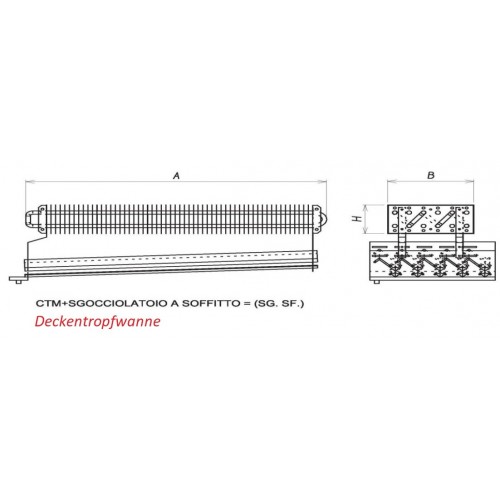 SGS 78        SGOCCIOLATOIO A SOFFITTO