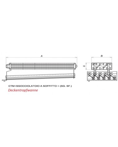 SGS 78        SGOCCIOLATOIO A SOFFITTO