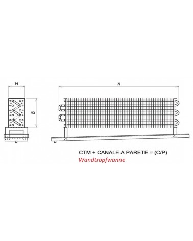 SGP 60 CANALE A PARETE