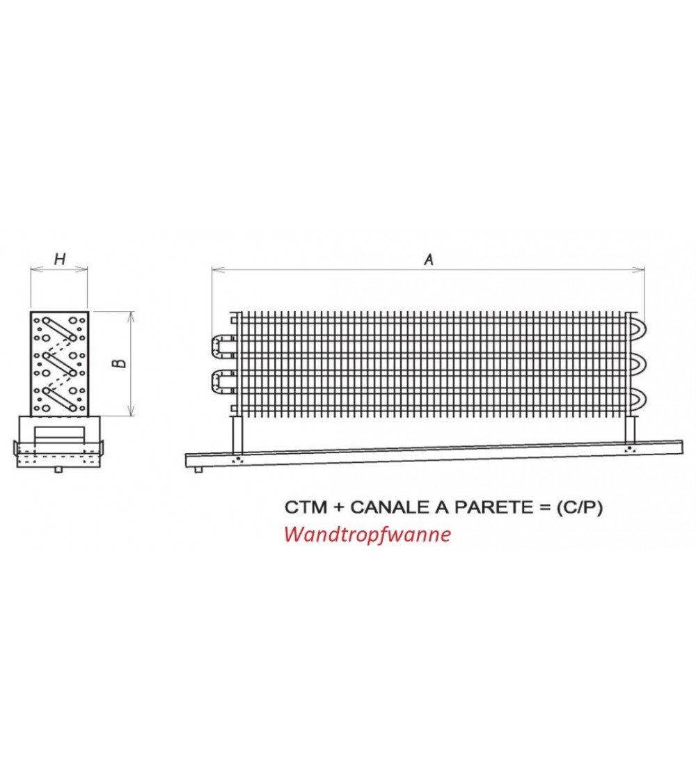 SGP 120 CANALE A PARETE