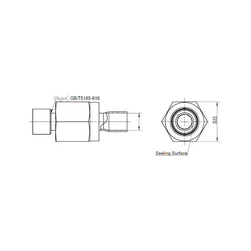 RFK-A04-038010  ADATTATORE SALDARE 3/8