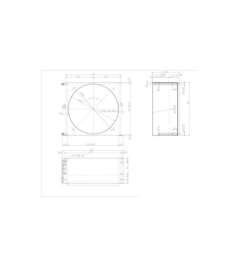 CCV 1127/3 TUBO D.7 CONDENSATORE AD ARIA