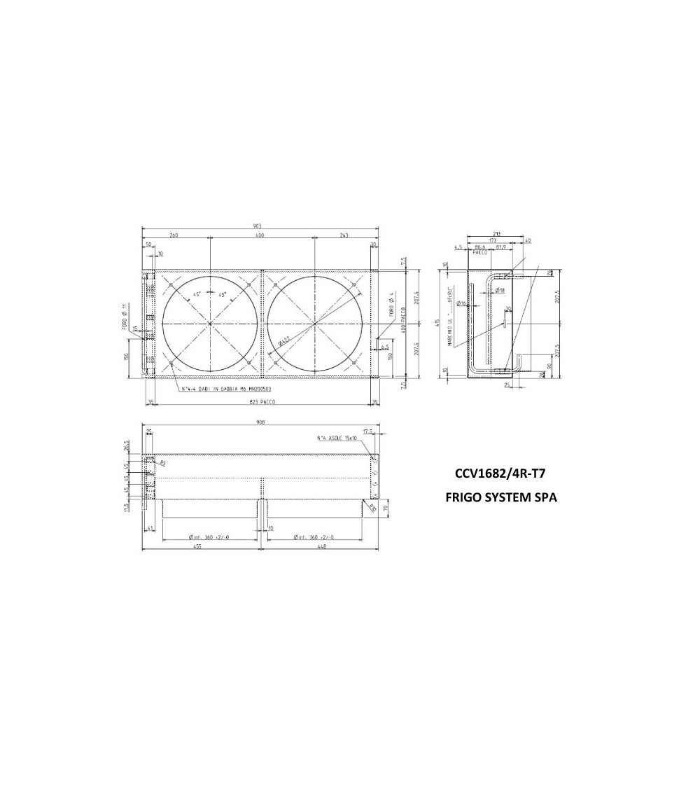 CCV 1682/4R-T7   RAL9005 CONDENS.ERP2015D.350 H70 B06092