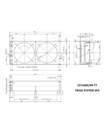 CCV 1682/4R-T7   RAL9005 CONDENS.ERP2015D.350 H70 B06092