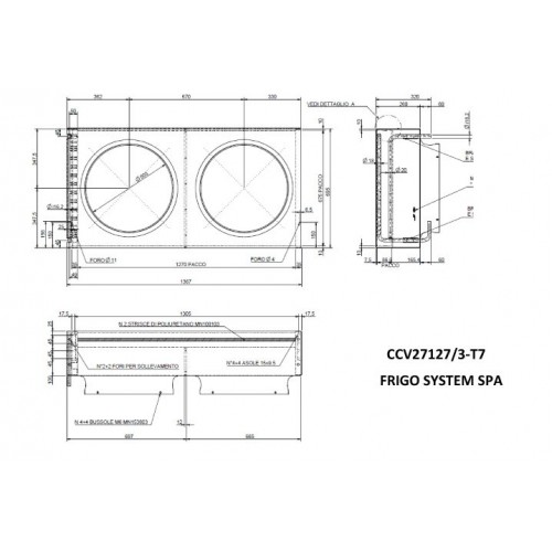 CCV 27127/3A-T7  RAL9005 CONDENS.ERP2015B06099  2X500 BOCC. H110+NERV.