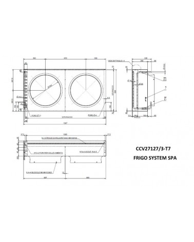 CCV 27127/3A-T7  RAL9005 CONDENS.ERP2015B06099  2X500 BOCC. H110+NERV.