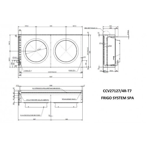 CCV 27127/4R-T7  RAL9005 CONDENS.ERP20152X450 BOCC. H100+NERV. B06098