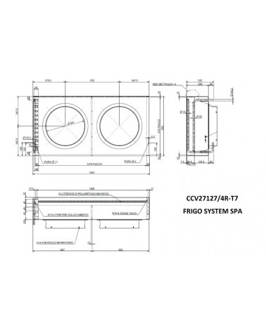 CCV 27127/4R-T7  RAL9005 CONDENS.ERP20152X450 BOCC. H100+NERV. B06098