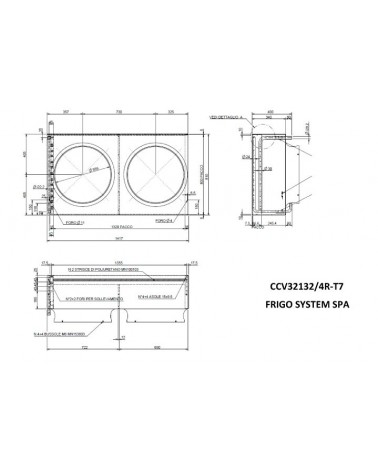 CCV 32132/4R-T7  RAL9005 ERP2015 CONDENS2X560 BOCC. H133+NERV. B06101