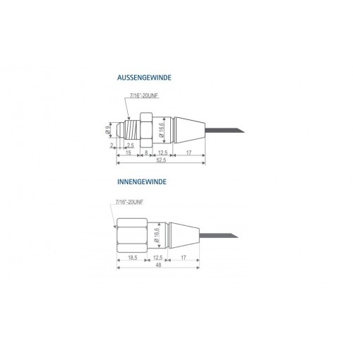 PP30  2 MT SONDA PRESSIONE  BE009002 04PVC    0 +30 BAR