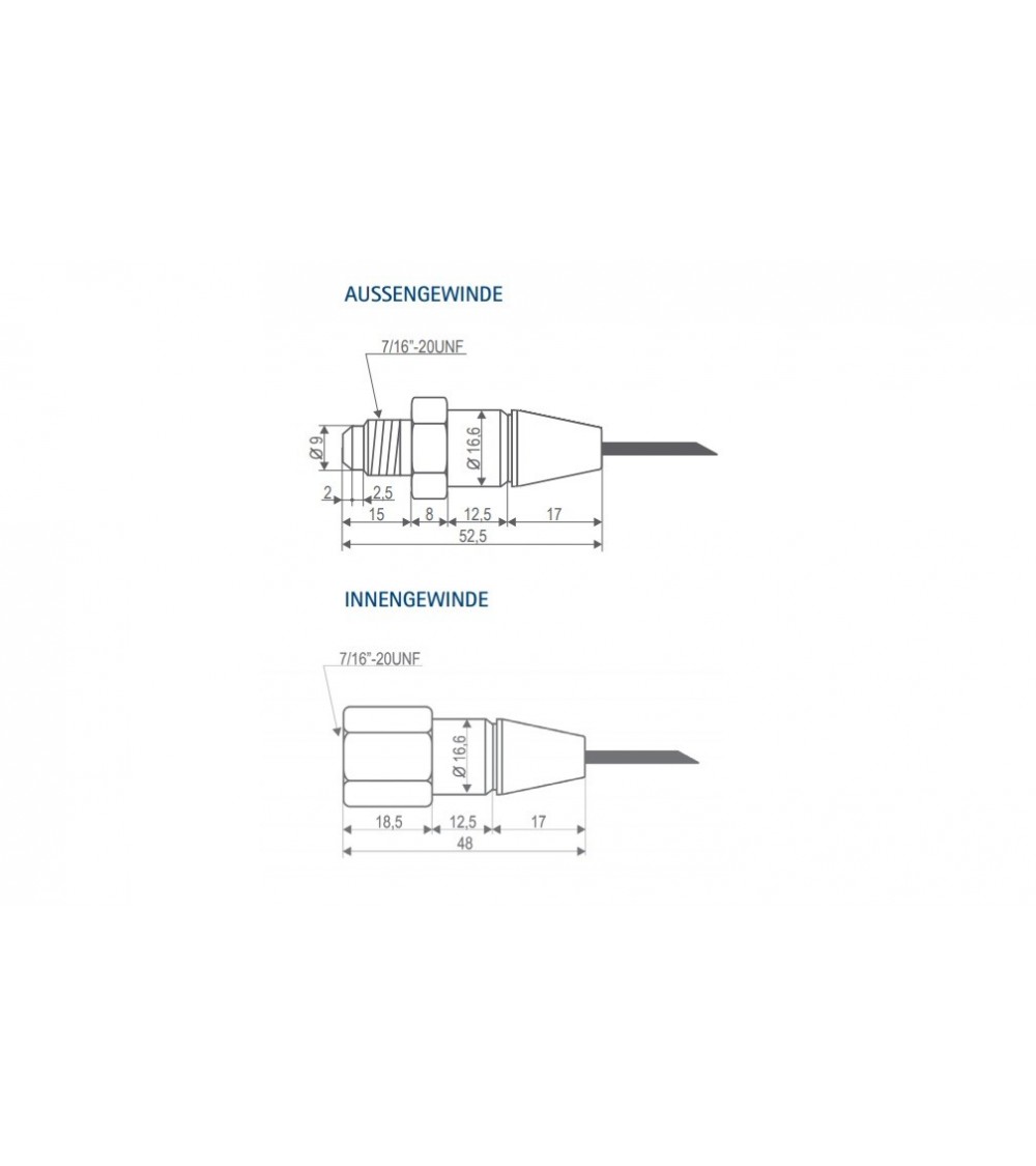 PP30  2 MT SONDA PRESSIONE  BE009002 04PVC    0 +30 BAR