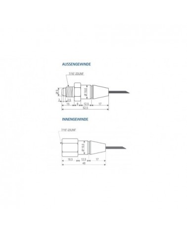 PP30  2 MT SONDA PRESSIONE  BE009002 04PVC    0 +30 BAR