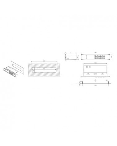 CORNICE  ACCIAIO INOX      WING 2004  8T