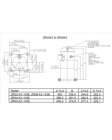 DWM ZR28K3E-TFD522  COMPRESSOREICZX025RT