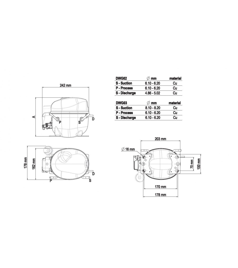 NEK1118Z/SC   COMPRESSORE    R134 EX..NB1118Z