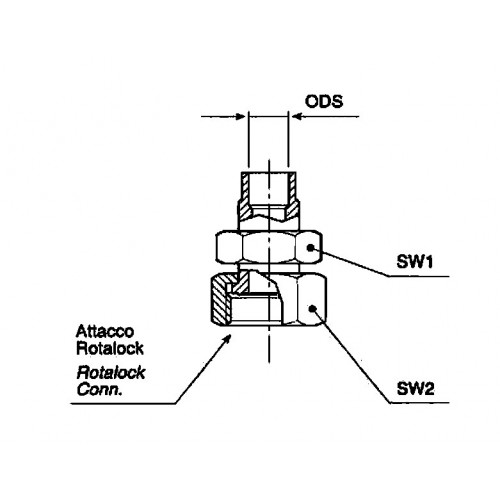 034 - 10ODS 40011 TRONCHETTO  ROTALOK  F EMMINA DIRITTO