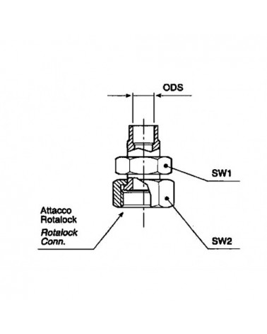 034 - 10ODS 40011 TRONCHETTO  ROTALOK  F EMMINA DIRITTO