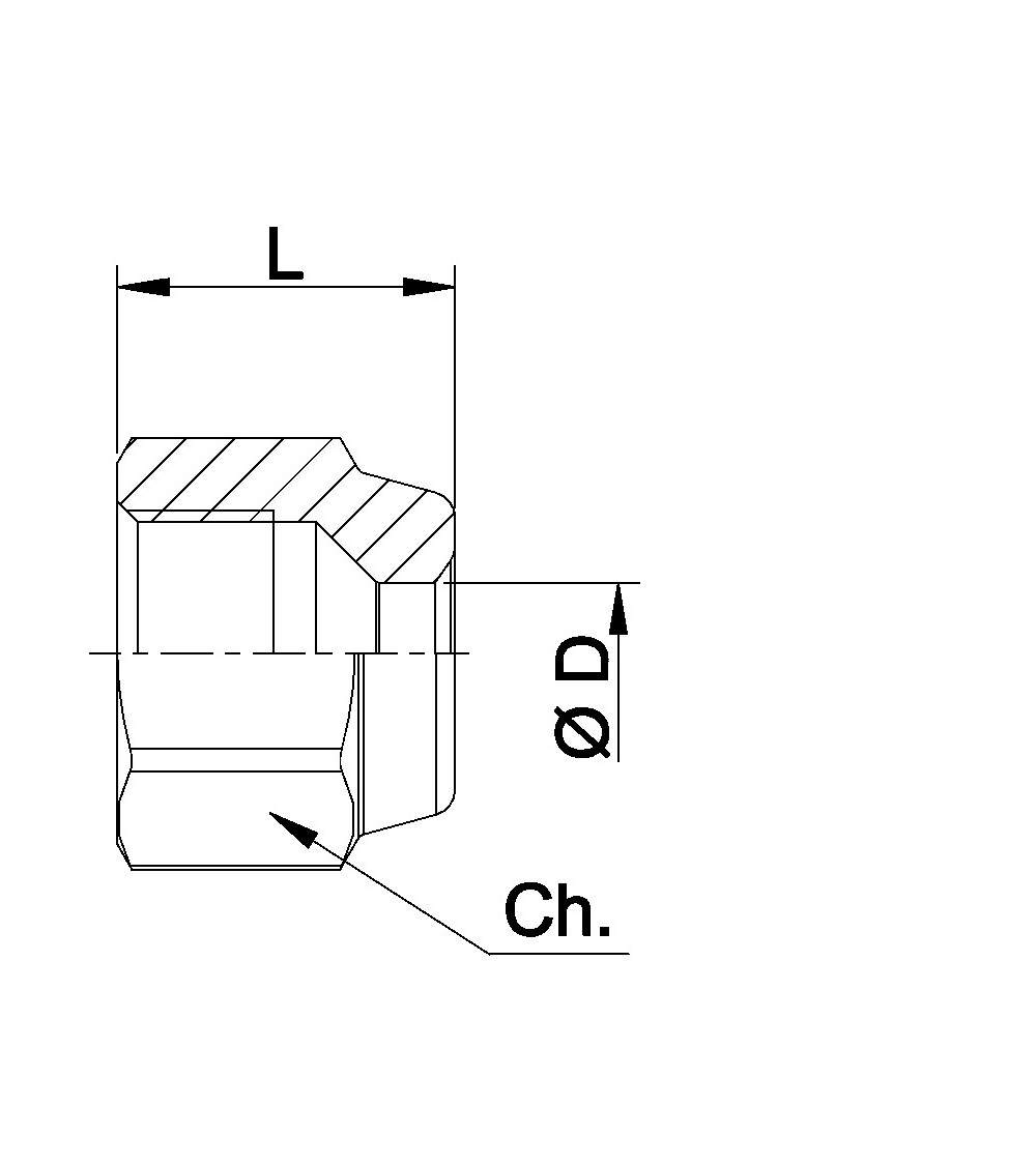 7030/6M18     BOCCHETTONE  3/4SAE D. 18 