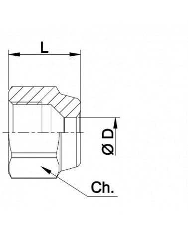 7030/6M18     BOCCHETTONE  3/4SAE D. 18 