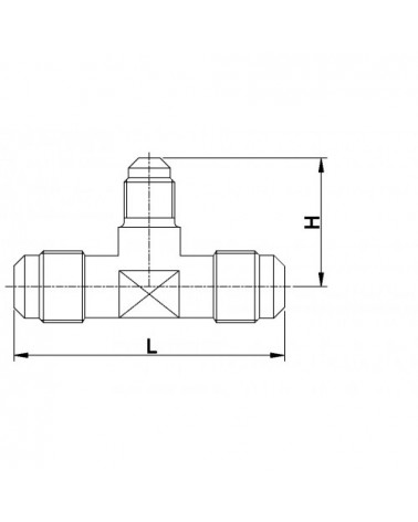7320/554      TEE             5/8SAEx1/2 SAEx5/8SAE