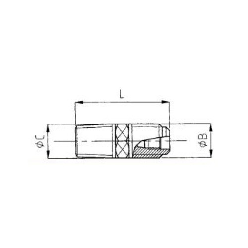 2BA       CORPO VALVOLA 1/4FL.X1/8NPT 