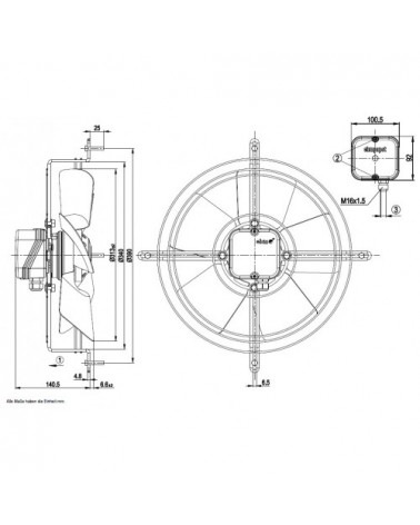 S4E315-DB74-09 VENTILATORE  C/GRIGLIA X DFE   EX ...DC44-09