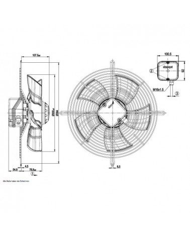 S4E300-BT16-35 PRE.VENTILAT. C/GRIGLIA EX  ...BQ18-35