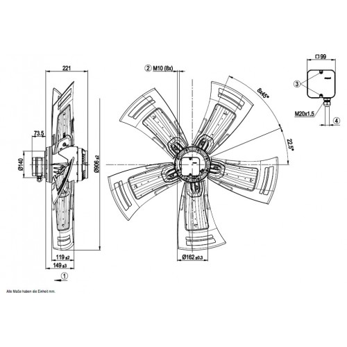 A6D910-AA01-01  D.910 A.T.VENTILATORE 