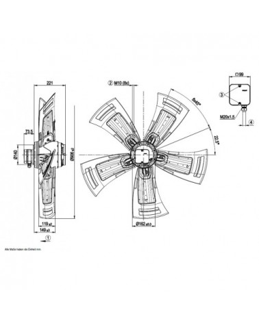 A6D910-AA01-01  D.910 A.T.VENTILATORE 