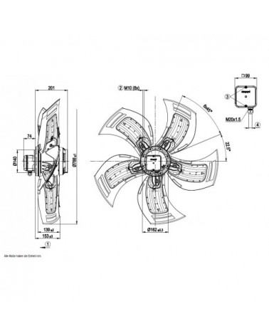 A6D800A10105  D.800 A.T.  VENTILATORE 