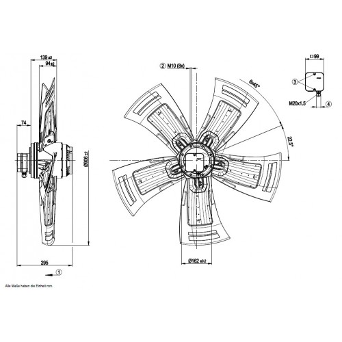 A6D910AC0503  D.910 A.T.VENTILATORE 