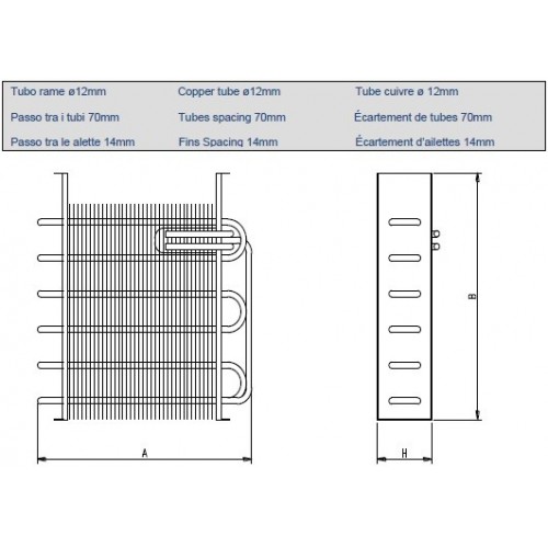 A   640       EVAPORATORE  PERARMADIO STATICO