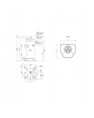 C-SBP205H38Q COMPRESSORE 