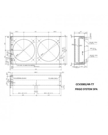 CCV 2085/4-T7    CONDENSATORE 2X400 D84032  REV.1/16