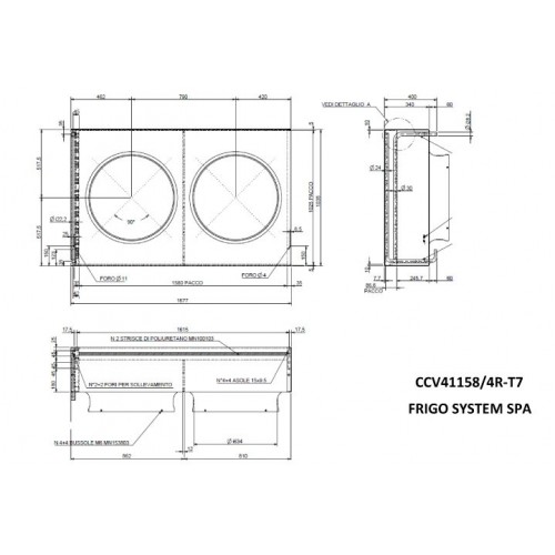 CCV 41158/4R-T7    CONDENSATORE  2X630 B00345  REV.1/16